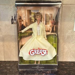 2004 Grease BARBIE Sandy Doll Olivia Newton-John Yellow Dress New in Box